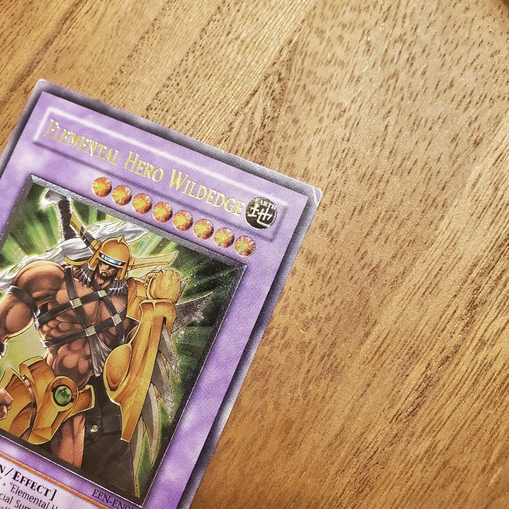 Yu-Gi-Oh Elemental Hero Wildedge Trading Card - Picture 7 of 15